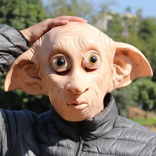 Dobby Maskesi Ev-Elf Cosplay Kostüm
