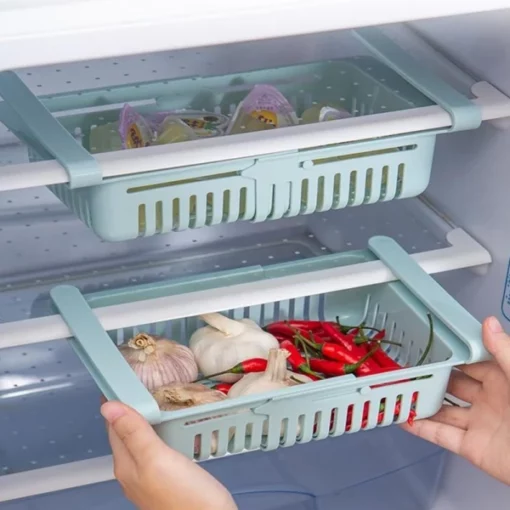 Výsuvná pripínacia nádoba na chladničku