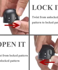 Food grade silicone sealing plug