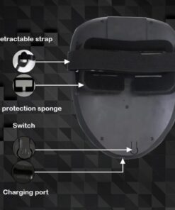 Halloween Gesture Control LED Purge Mask with 50 Patterns