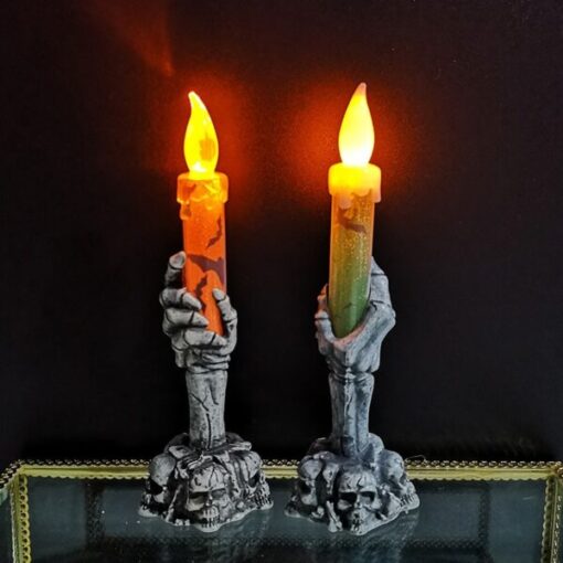 Декорација со свеќи за Ноќта на вештерките
