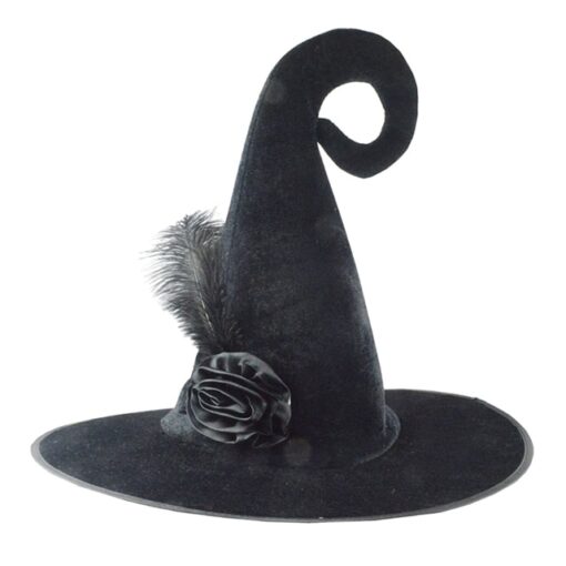 Topi Penyihir Wol Halloween