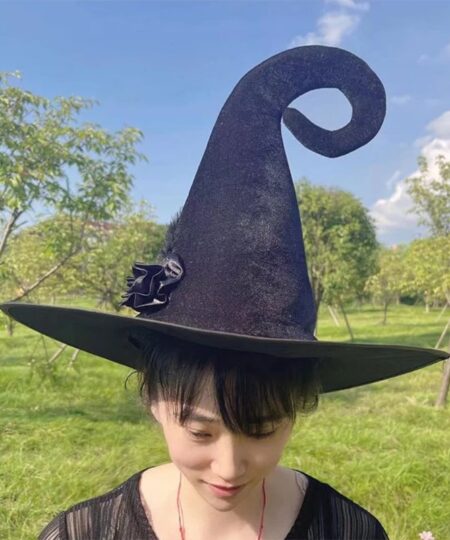 Halloween Wool Witch Hat
