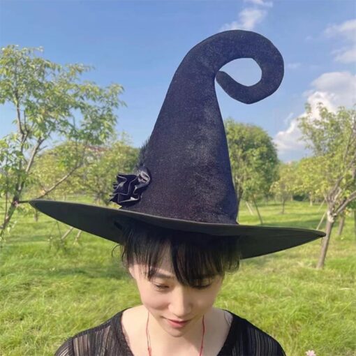 Vještica vuneni šešir za Noć vještica