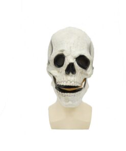 Creepy Halloween Human Skull Mask