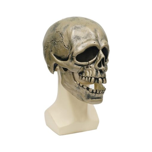 Зловеща маска с човешки череп за Хелоуин