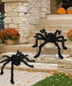 Halloween Glowing Plush Spider
