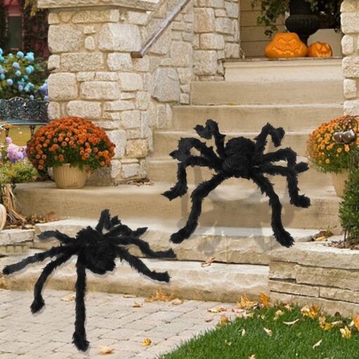 Светещ плюшен паяк за Хелоуин