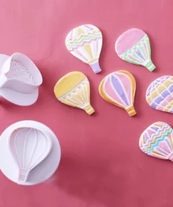 Hot Air Balloon Cookies Cutter Molds With Plunger