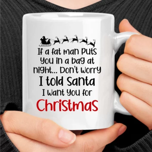 Είπα στον Άγιο Βασίλη ότι σε θέλω για Χριστουγεννιάτικη κούπα