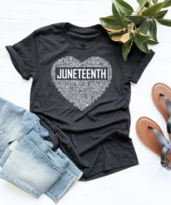 Juneteenth Heart Shirt