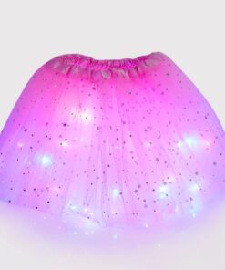 LED Princess Halloween Shiny Skirt