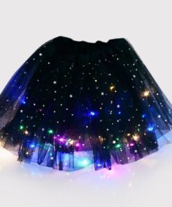 LED Princess Halloween Shiny Skirt