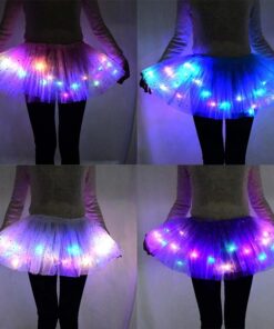 LED Princess Halloween Shiny Skirt