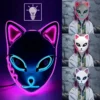 Luminous Line LED Cat Face Mask