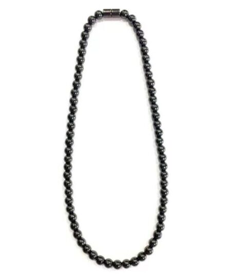Magnetic Black Hematite Weight Loss Necklace