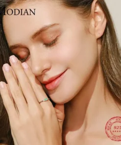 Raw Black Tourmaline 925 Silver Worry Ring