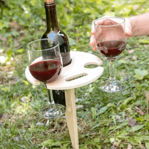 Сгъваема маса за вино на открито