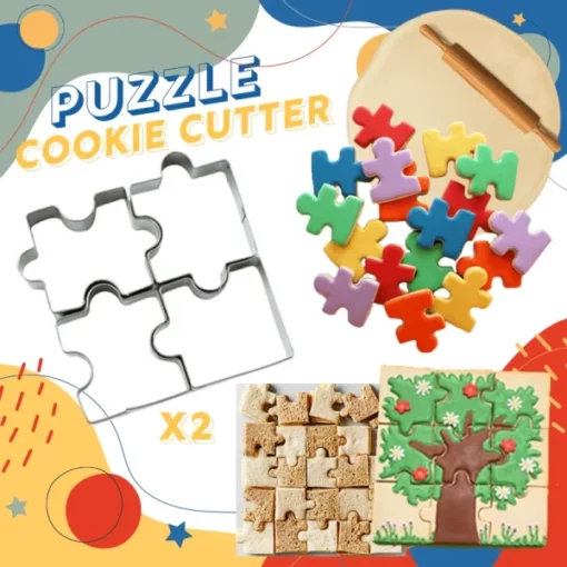 Cutter de biscuiti puzzle