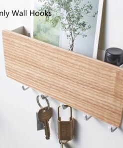 Wall Mounted Wooden Key Holder