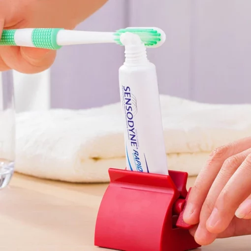 Exprimidor de pasta de dentes con tubo rodante