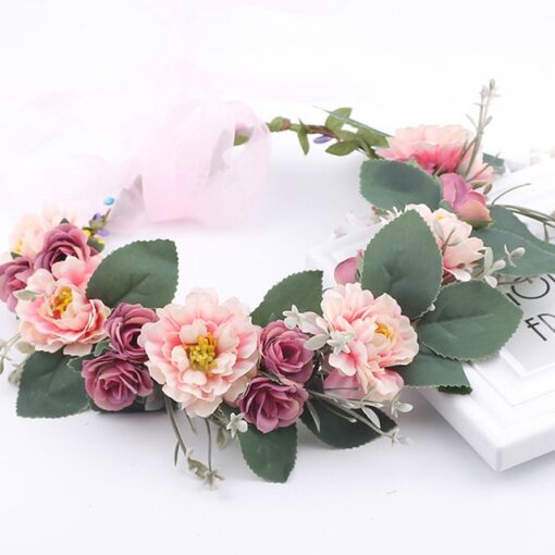 Hochzeits-Blumen-Lavendel-Krone