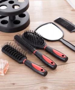 Salon Styling Hair Brush Mirror Holder