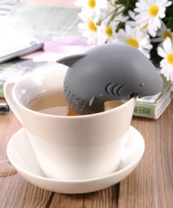 Shark Shaped Silicone Tea Strainer