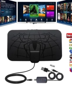 Spider Pattern New HDTV Cable Antenna 4K
