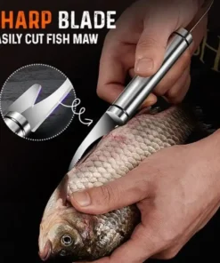 Multifunctional Shrimp Line Fish Maw Knife