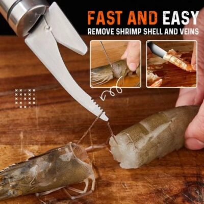 Multifunctional Shrimp Line Fish Maw Knife