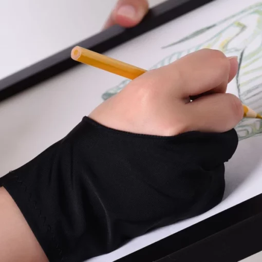 Mănușă pentru tabletă pentru desen cu două degete
