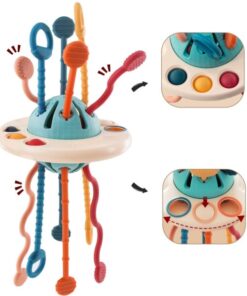 UFO Silicone Pulling Toy