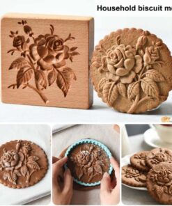 Wood Patterned Cookie Cutter