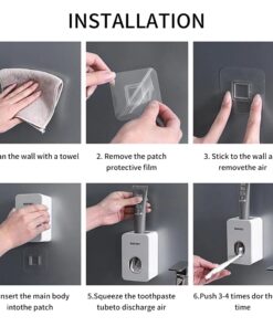 Automatic Toothpaste Dispenser Holder