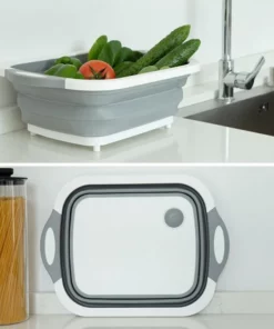Multi-Functional Collapsible Cutting Board