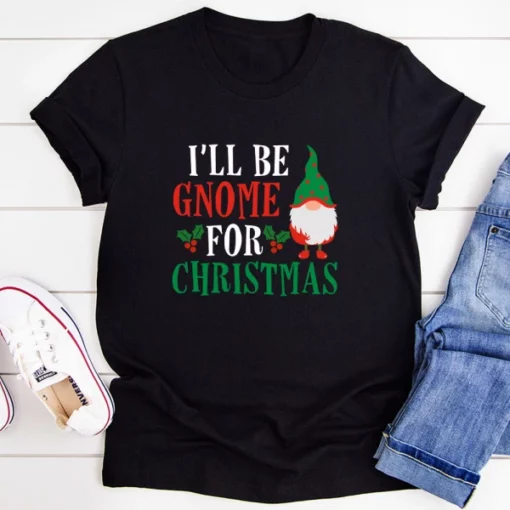 Kuv Yuav Ua Gnome Rau Christmas T-Shirt