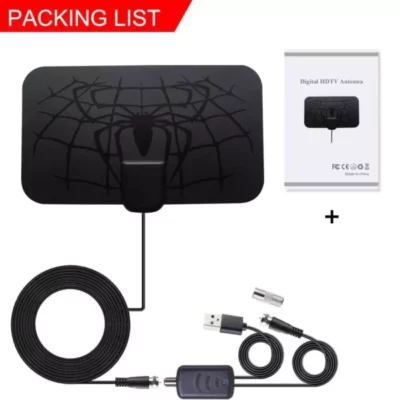 Spider Pattern New HDTV Cable Antenna 4K