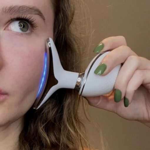 LED Face and Neck Lifting Massager