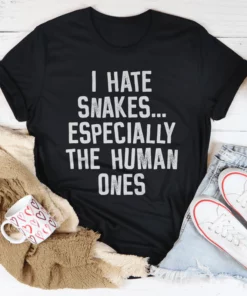 I Hate Snakes Tee