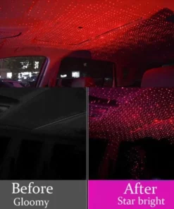USB Light Car Star Projector