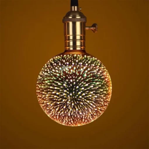 Bóng đèn pháo hoa vô cực Galaxy 3D