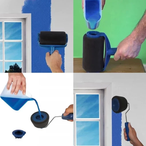 Paint Roller Tool For Mess-Free Painting