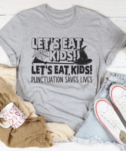 Punctuation Saves Lives Tee