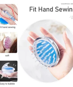 Silicone Shampoo Massage Brush