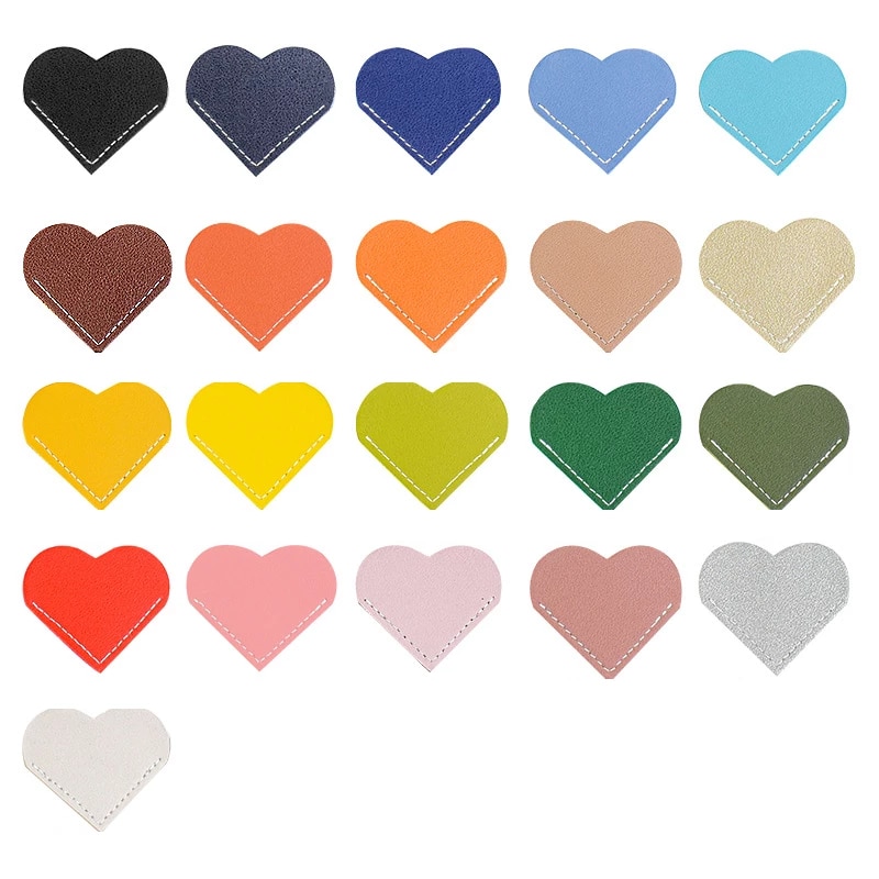 Vintage Leather Corner Bookmarks