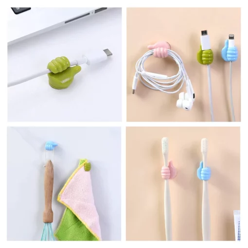 Creative Thumb Wall Hooks for Hanging