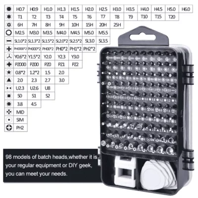 115 in 1 Screwdriver Set