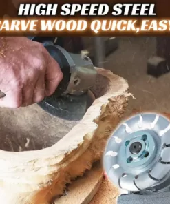 12 Teeth Wood Carving Disc Wood Shaping Disc
