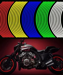 18-inch Motorcycle Rim Stickers